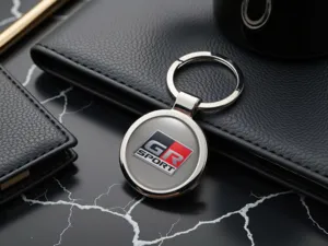 Toyota Portachiavi Fighi Look Moderno in Acciaio Inox